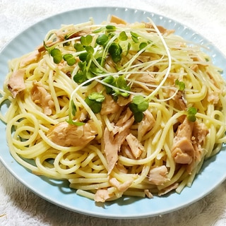 鮭の和風パスタ